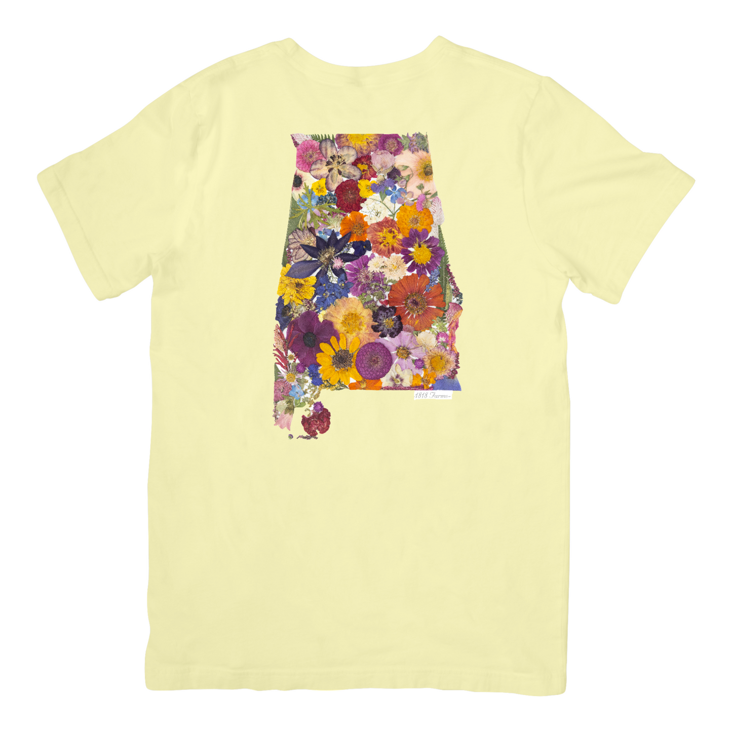 State Themed Comfort Colors Tshirt - "Where I Bloom" Collection TShirt 1818 Farms