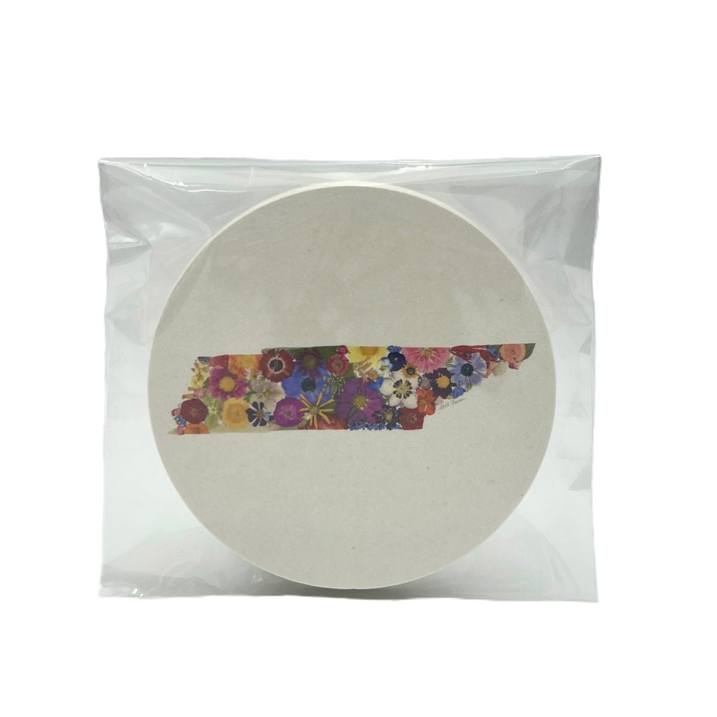 Tennessee Themed Coasters (Set of 6) - "Where I Bloom" Collection Coaster 1818 Farms