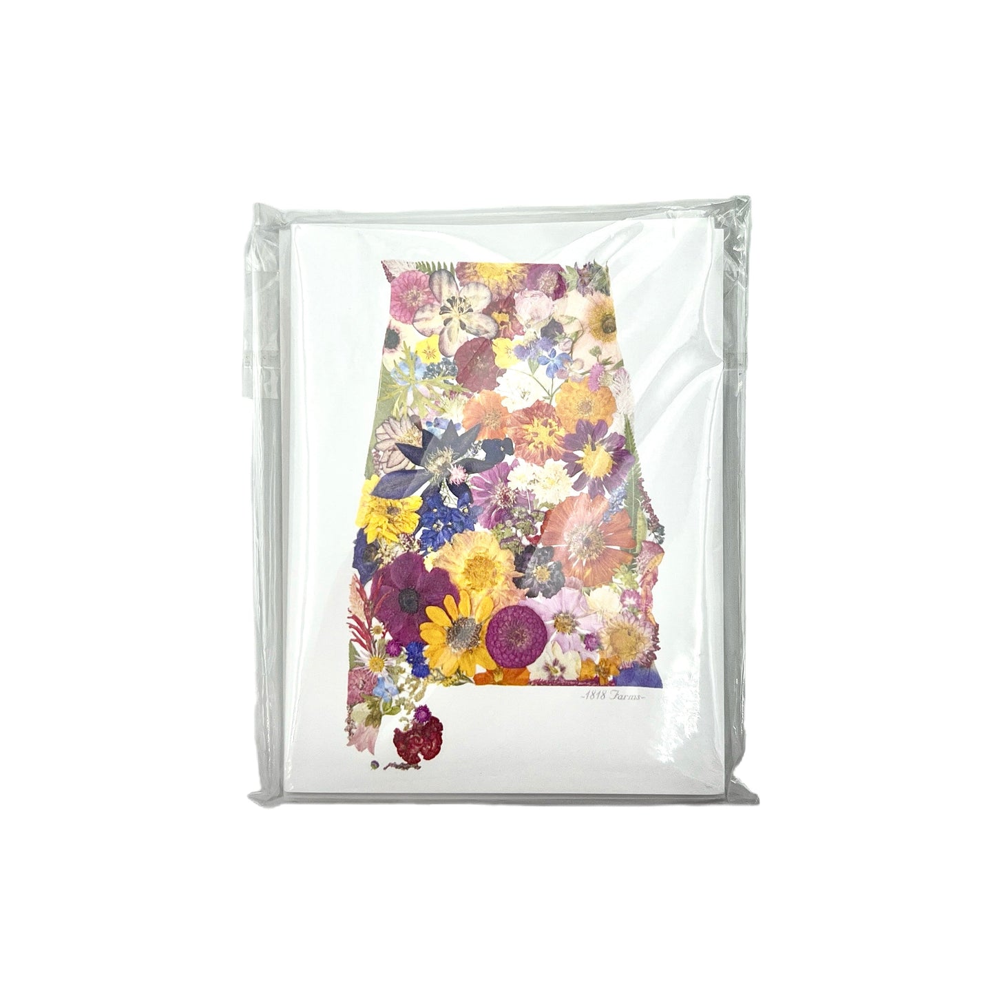 Alabama Themed Notecards (Set of 6) - "Where I Bloom" Collection Notecard 1818 Farms