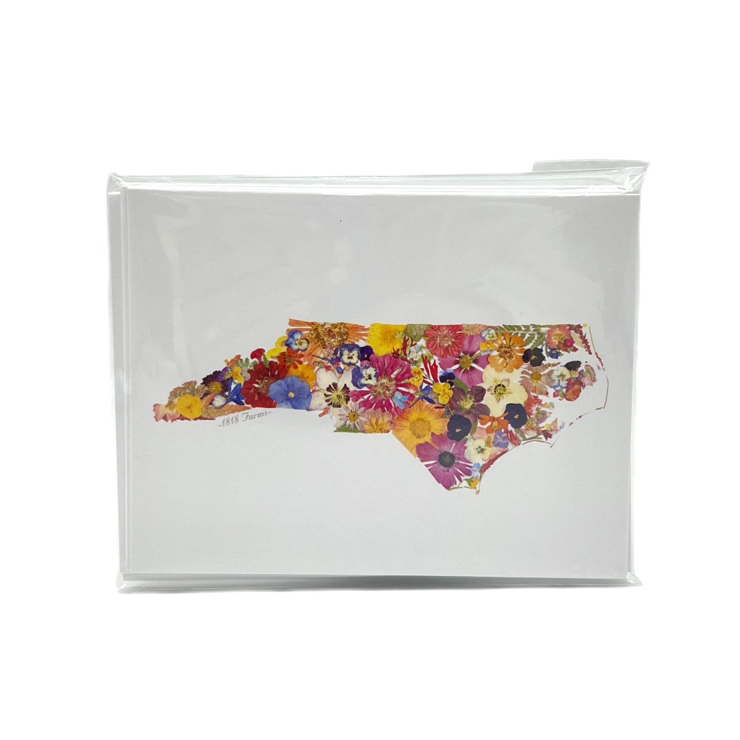 North Carolina Themed Notecards (Set of 6) - "Where I Bloom" Collection Notecard 1818 Farms