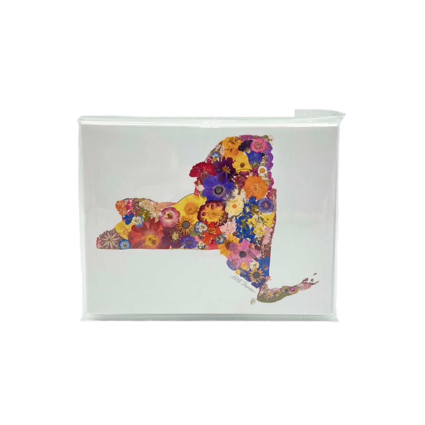 New York Themed Notecards (Set of 6) - "Where I Bloom" Collection Notecard 1818 Farms