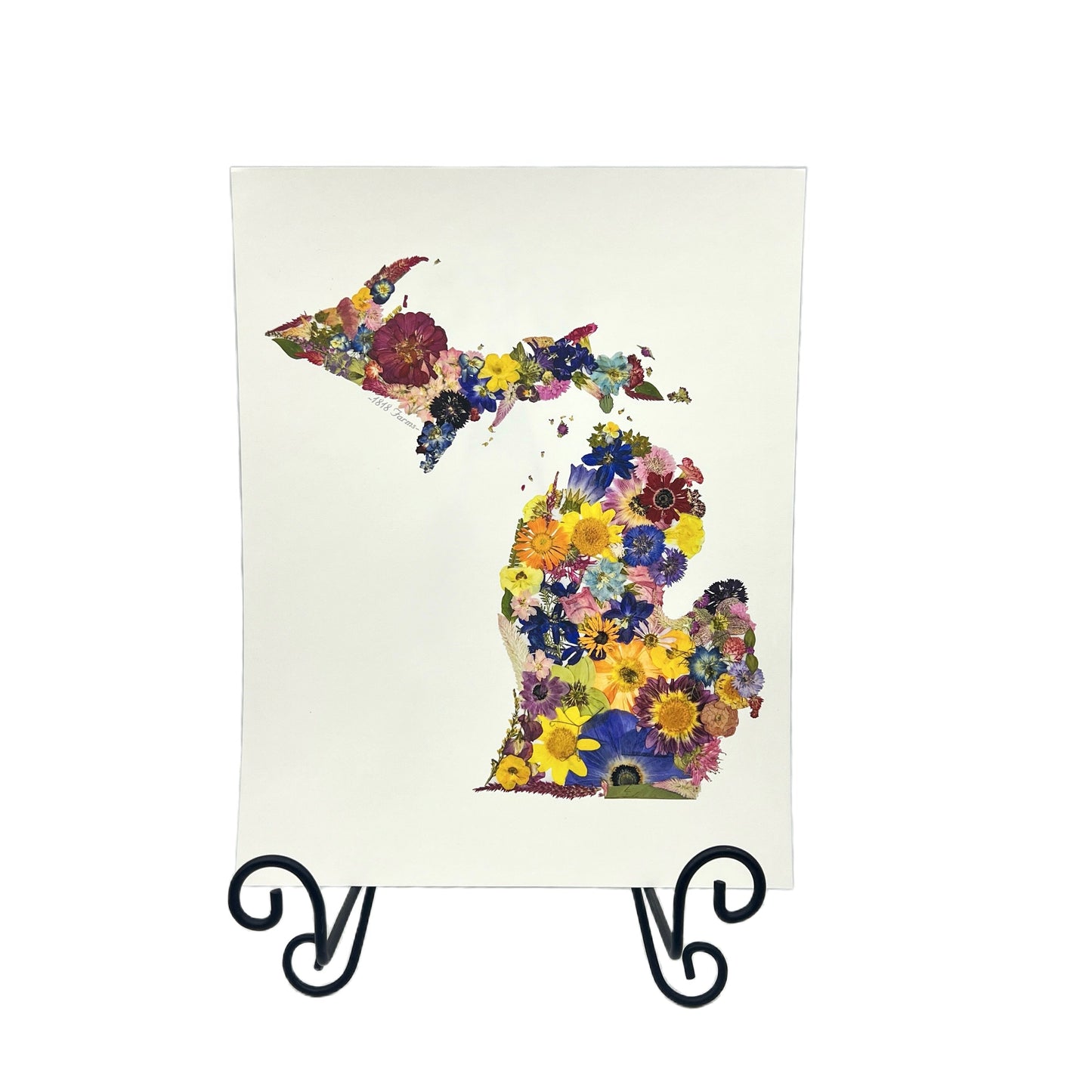 Michigan Themed Giclée Print - "Where I Bloom" Collection Giclee Art Print 1818 Farms