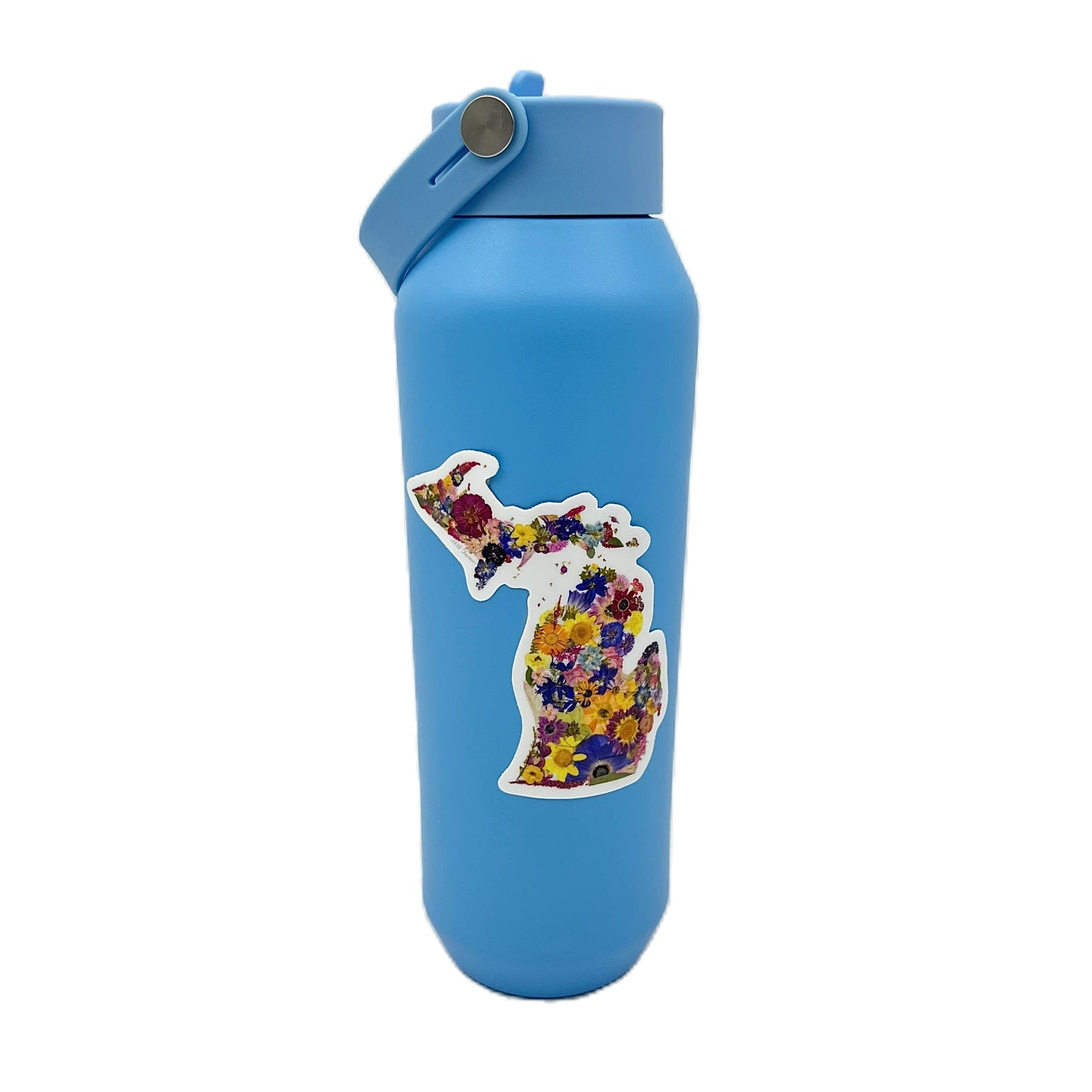 Michigan Themed Vinyl Sticker - "Where I Bloom" Collection Vinyl Sticker 1818 Farms