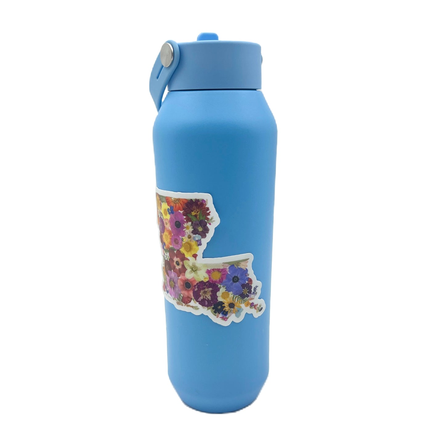 Louisiana Themed Vinyl Sticker - "Where I Bloom" Collection Vinyl Sticker 1818 Farms