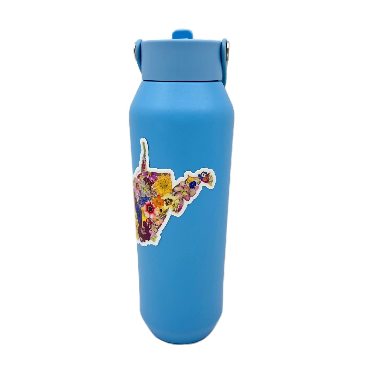 West Virginia Themed Vinyl Sticker - "Where I Bloom" Collection Vinyl Sticker 1818 Farms