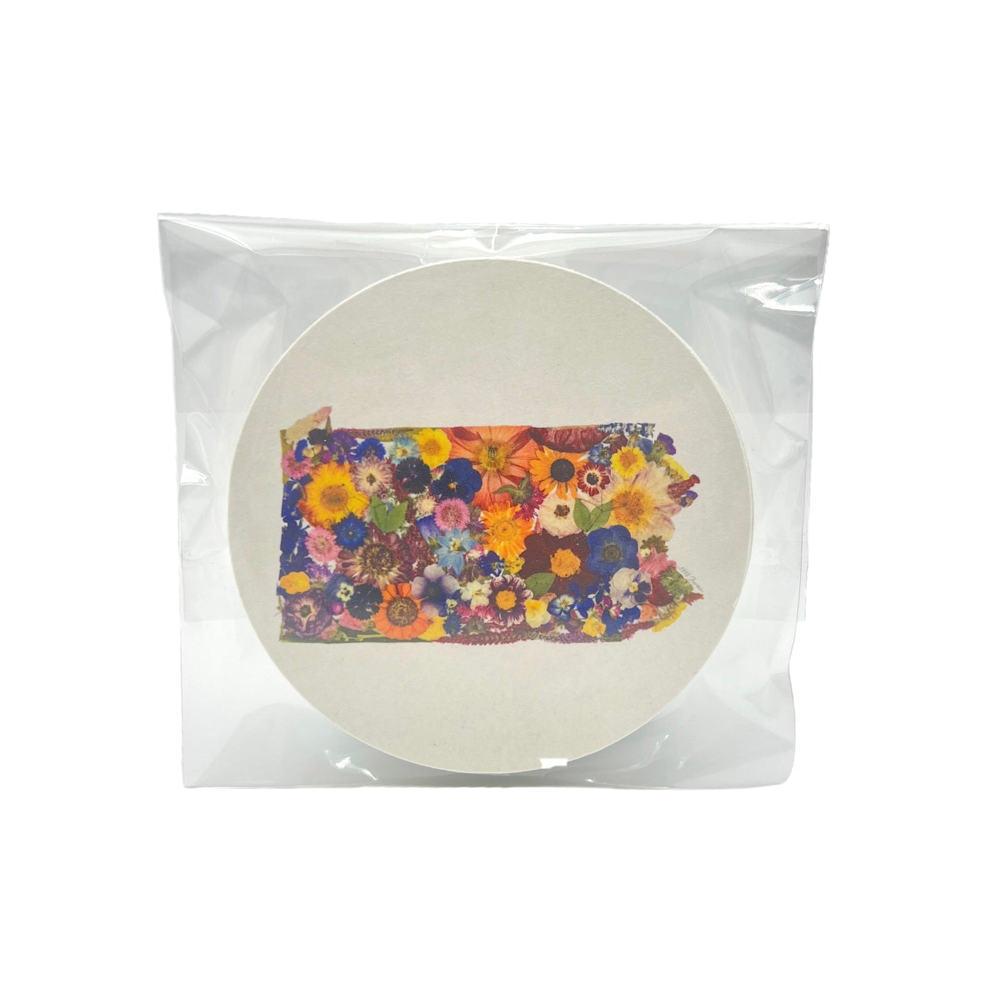 Pennsylvania Themed Coasters (Set of 6) - "Where I Bloom" Collection Coaster 1818 Farms