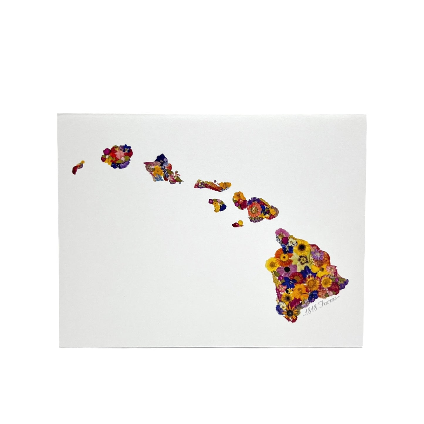Hawaii Themed Notecards (Set of 6) - "Where I Bloom" Collection Notecard 1818 Farms