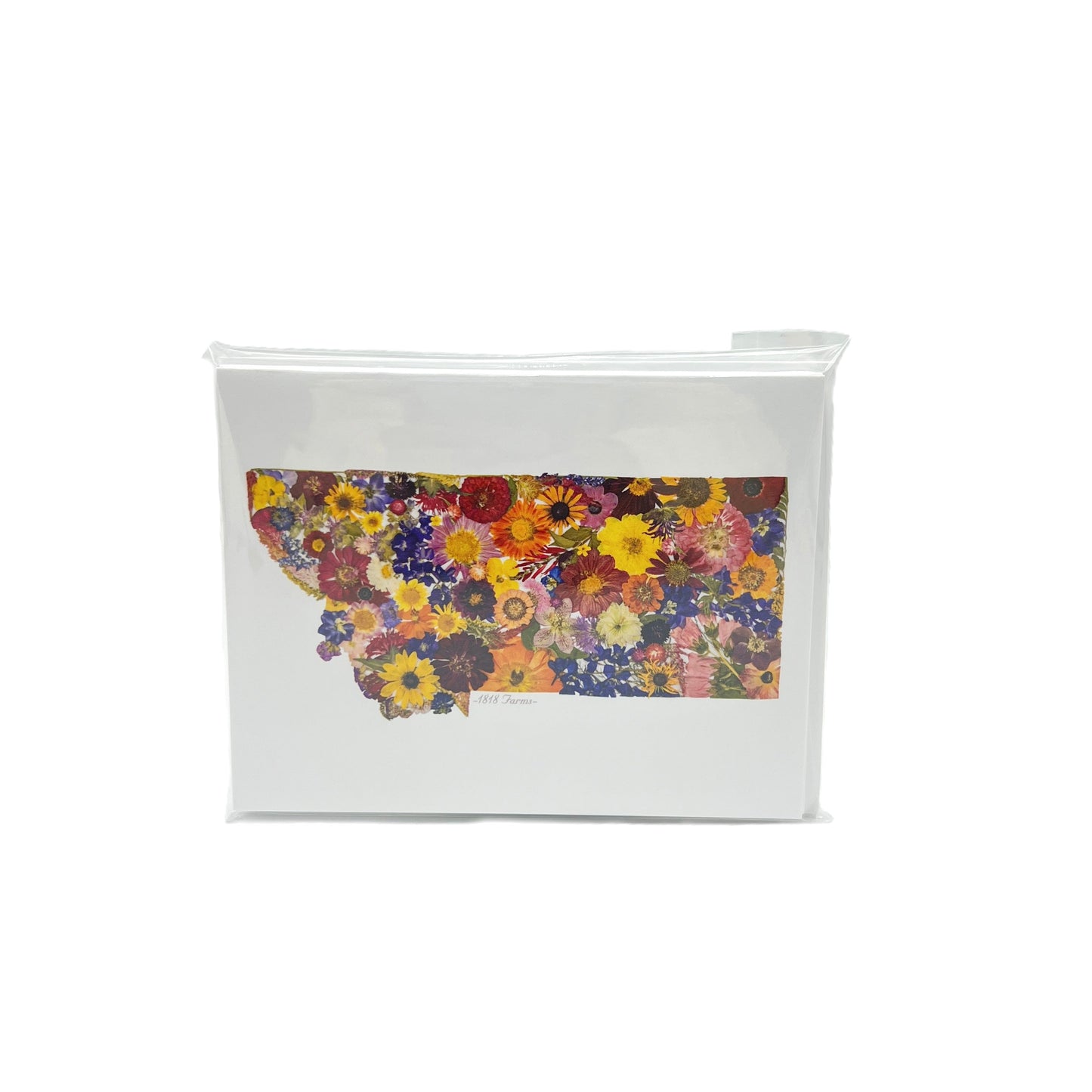 Montana Themed Notecards (Set of 6) - "Where I Bloom" Collection Notecard 1818 Farms
