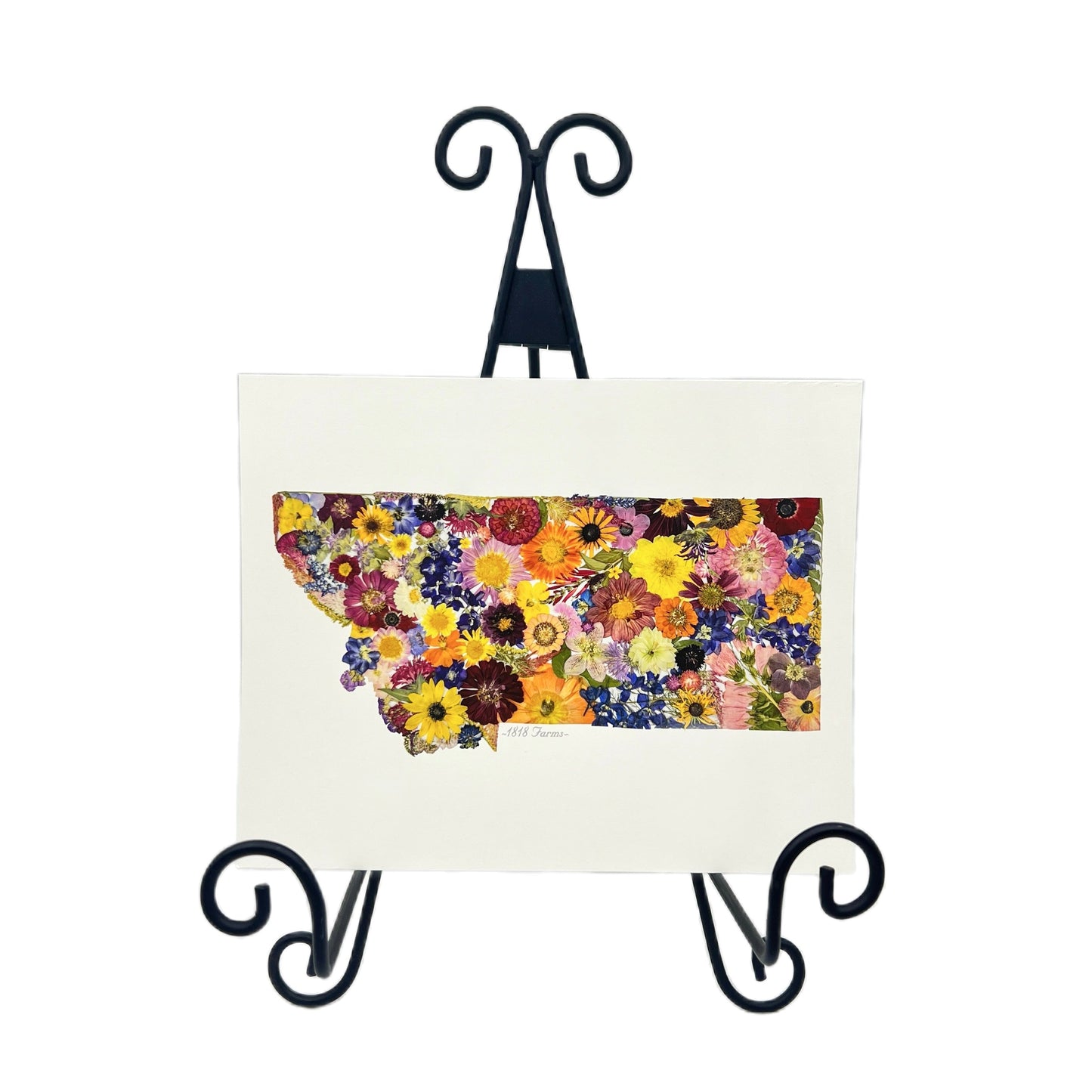 Montana Themed Giclée Print - "Where I Bloom" Collection Giclee Art Print 1818 Farms