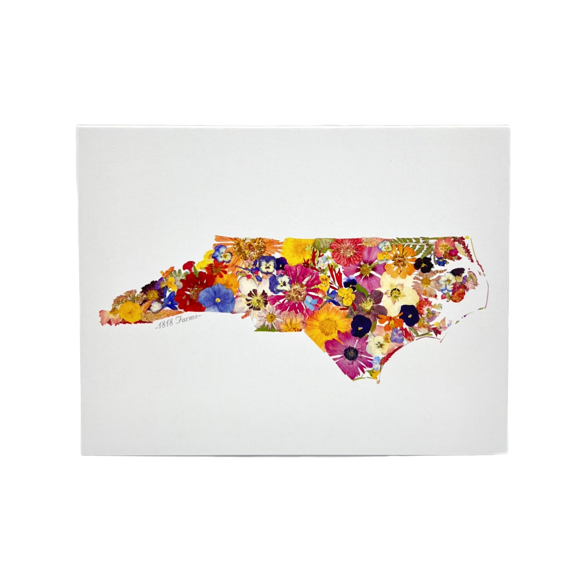 North Carolina Themed Notecards (Set of 6) - "Where I Bloom" Collection Notecard 1818 Farms   