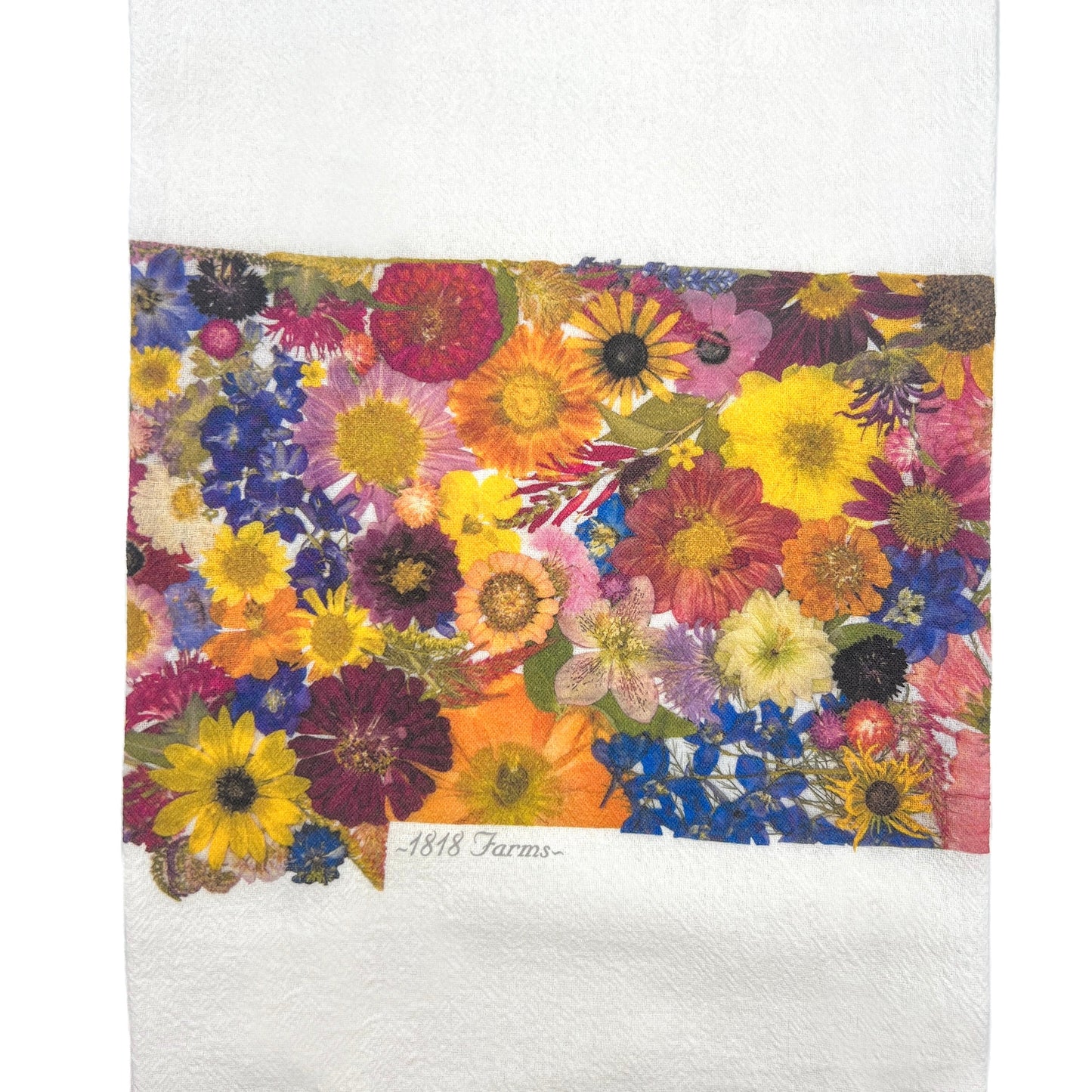 Montana Themed Flour Sack Towel  - "Where I Bloom" Collection Towel 1818 Farms   