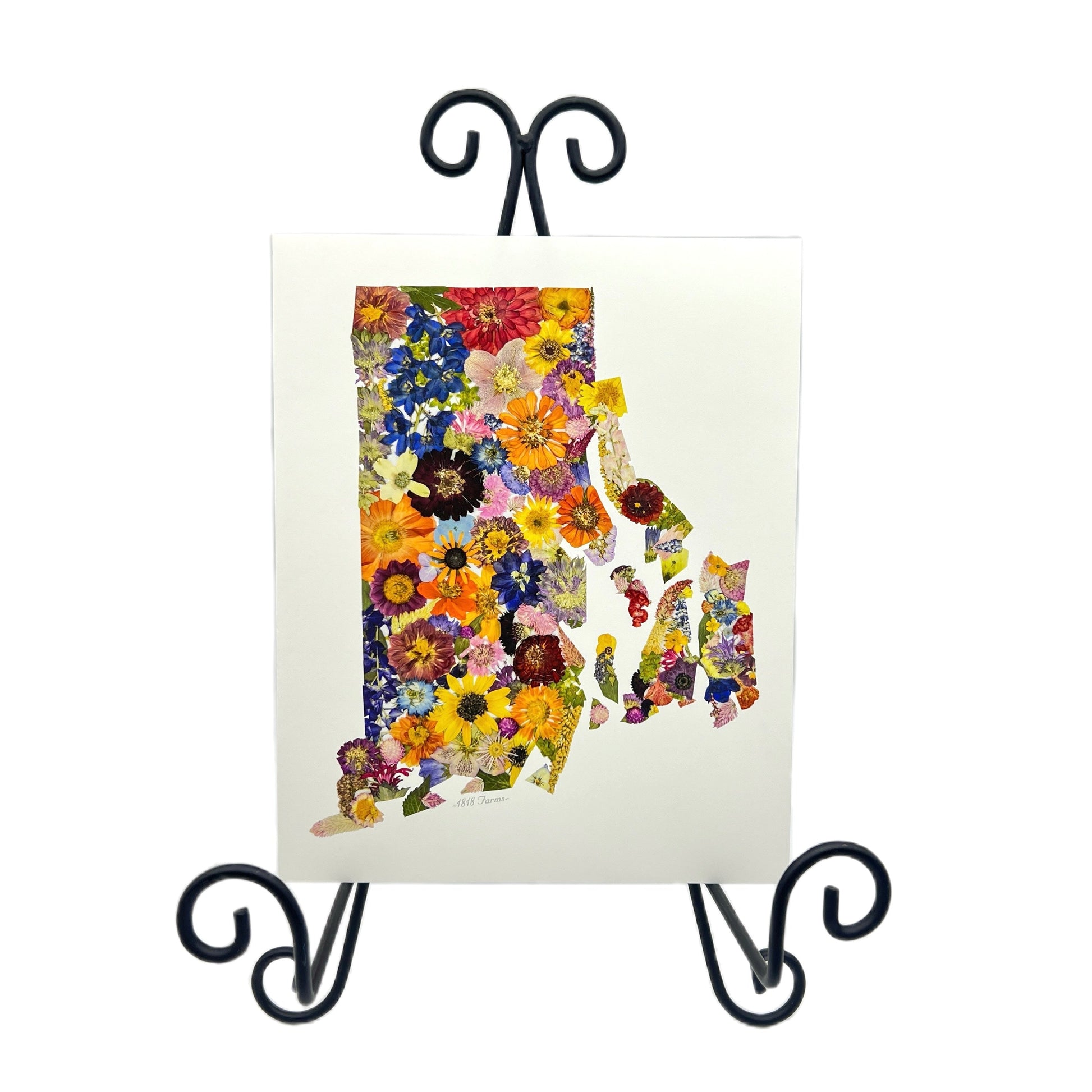 Rhode Island Themed Giclée Print  - "Where I Bloom" Collection Giclee Art Print 1818 Farms   