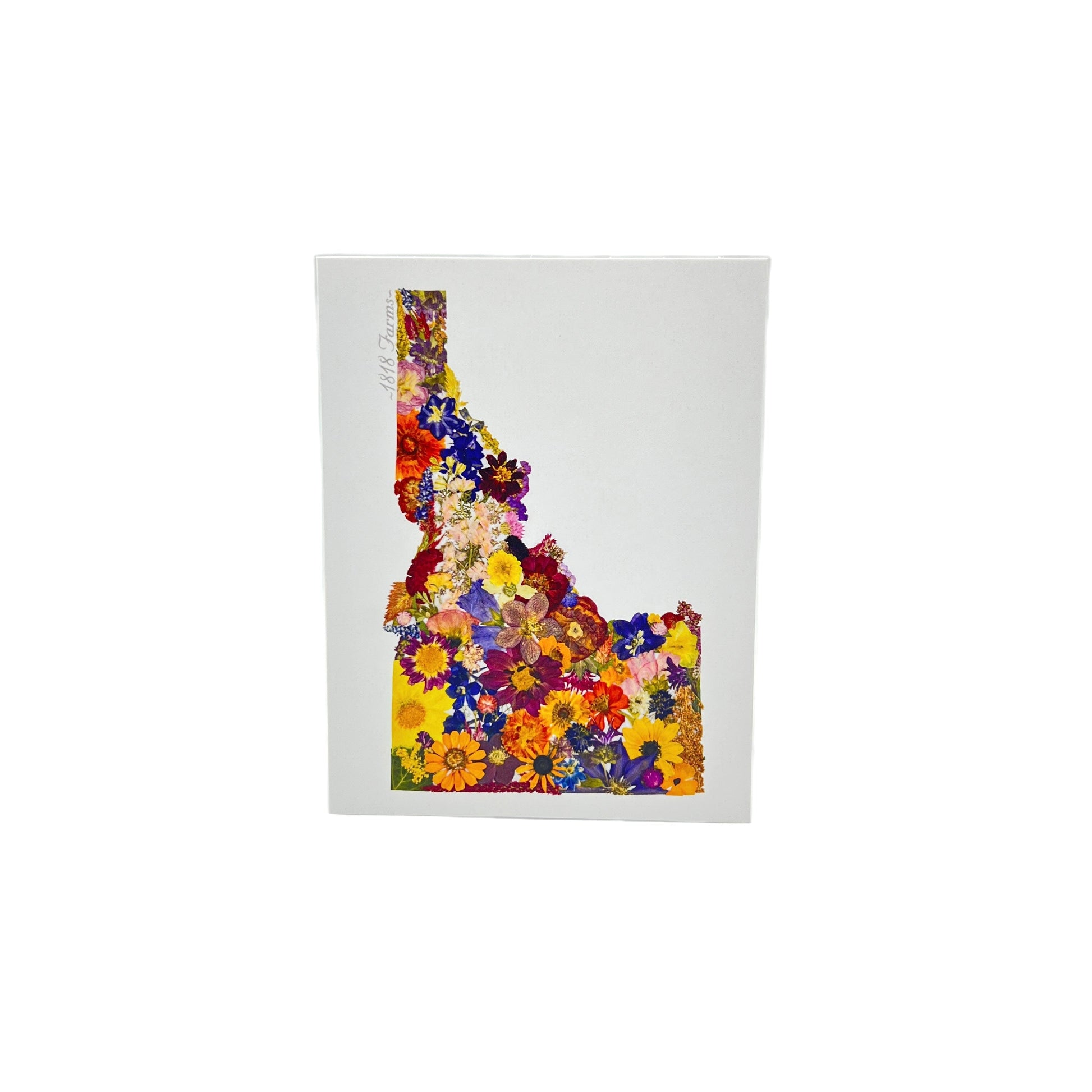 Idaho Themed Notecards (Set of 6)  - "Where I Bloom" Collection Notecard 1818 Farms   